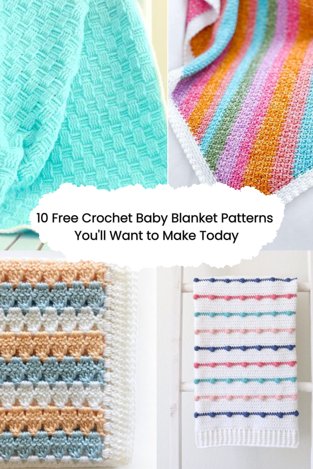 10 Free Crochet Baby Blanket Patterns You’ll Want to Make Today